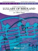 LULLABY OF BIRDLAND Alto Sax Solo - Parts & Score