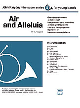 AIR AND ALLELUIA - Parts & Score