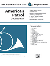 AMERICAN PATROL - Score only