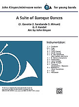 A SUITE OF BAROQUE DANCES - Parts & Score