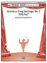 AMERICAN SONG SETTINGS, NO. 1 - Parts & Score