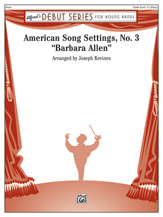 AMERICAN SONG SETTINGS, NO. 3 - Parts & Score