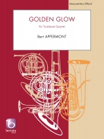 GOLDEN GLOW -  Trombone Quartet - Parts & Score