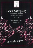 TWO'S COMPANY - Two Trombones (Treble Clef)