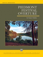 PIEDMONT FESTIVAL OVERTURE - Parts & Score, New & Recent Titles, OPENERS - Grade 4.0