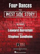 FOUR DANCES from WEST SIDE STORY - Score, LIGHT CONCERT - Grade 4.5