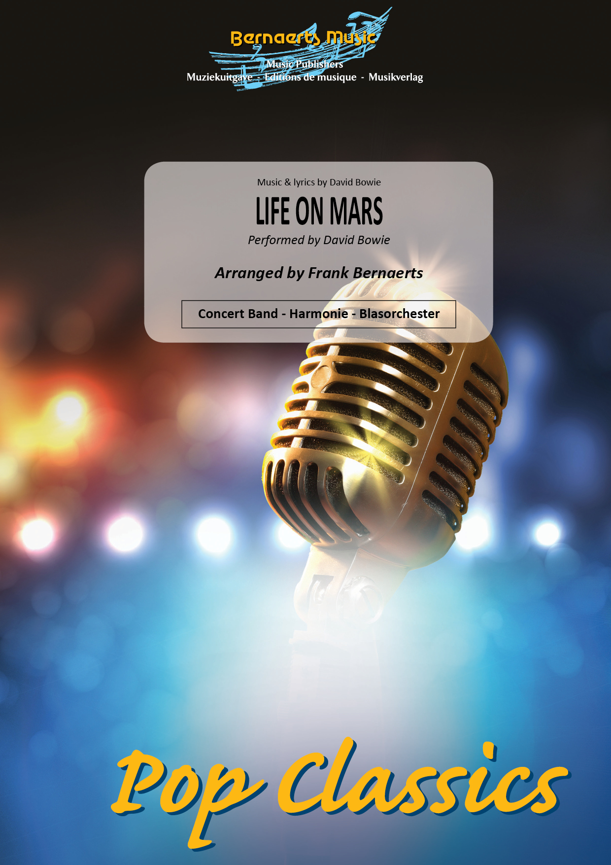 LIFE ON MARS - Parts & Score, New & Recent Titles, POP & ROCK TUNES