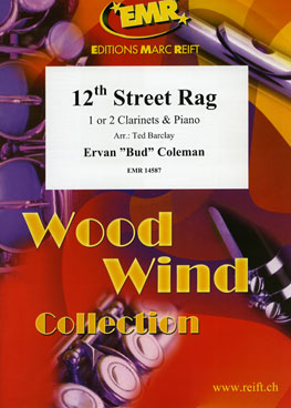 12TH STREET RAG, EMR Clarinet