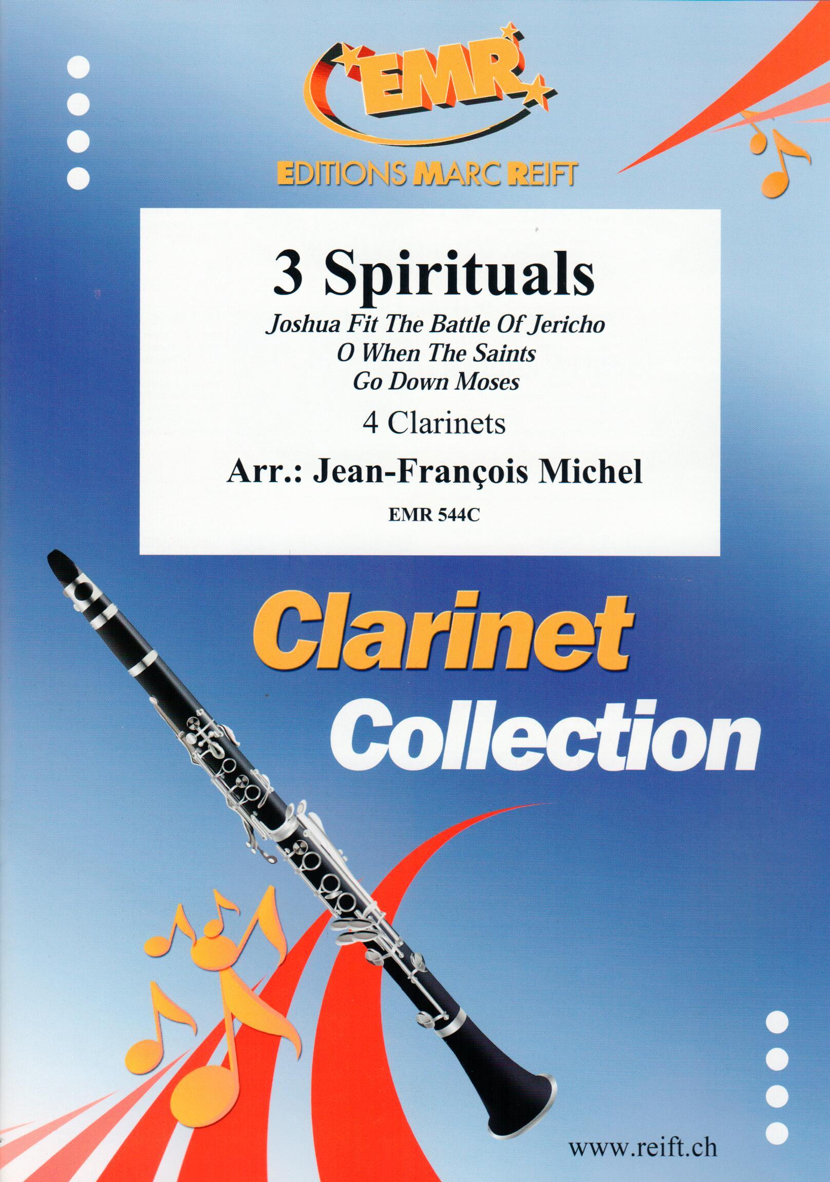 3 SPIRITUALS, EMR Clarinet