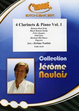 4 CLARINETS & PIANO VOLUME 1, EMR Clarinet