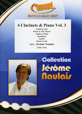 4 CLARINETS & PIANO VOLUME 3, EMR Clarinet