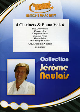 4 CLARINETS & PIANO VOLUME 6, EMR Clarinet