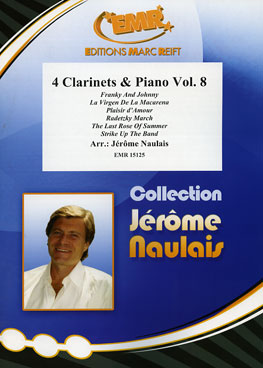 4 CLARINETS & PIANO VOLUME 8, EMR Clarinet