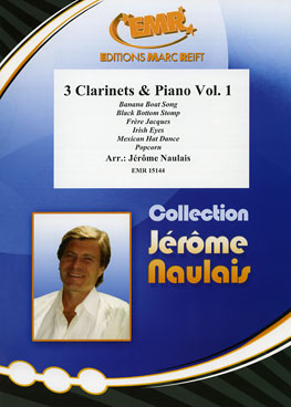 3 CLARINETS & PIANO VOL. 1, EMR Clarinet