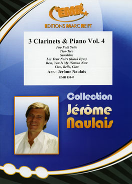 3 CLARINETS & PIANO VOL. 4, EMR Clarinet