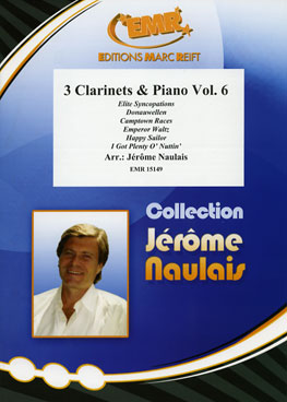 3 CLARINETS & PIANO VOL. 6, EMR Clarinet