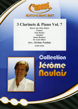 3 CLARINETS & PIANO VOL. 7, EMR Clarinet