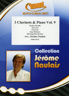 3 CLARINETS & PIANO VOL. 9, EMR Clarinet