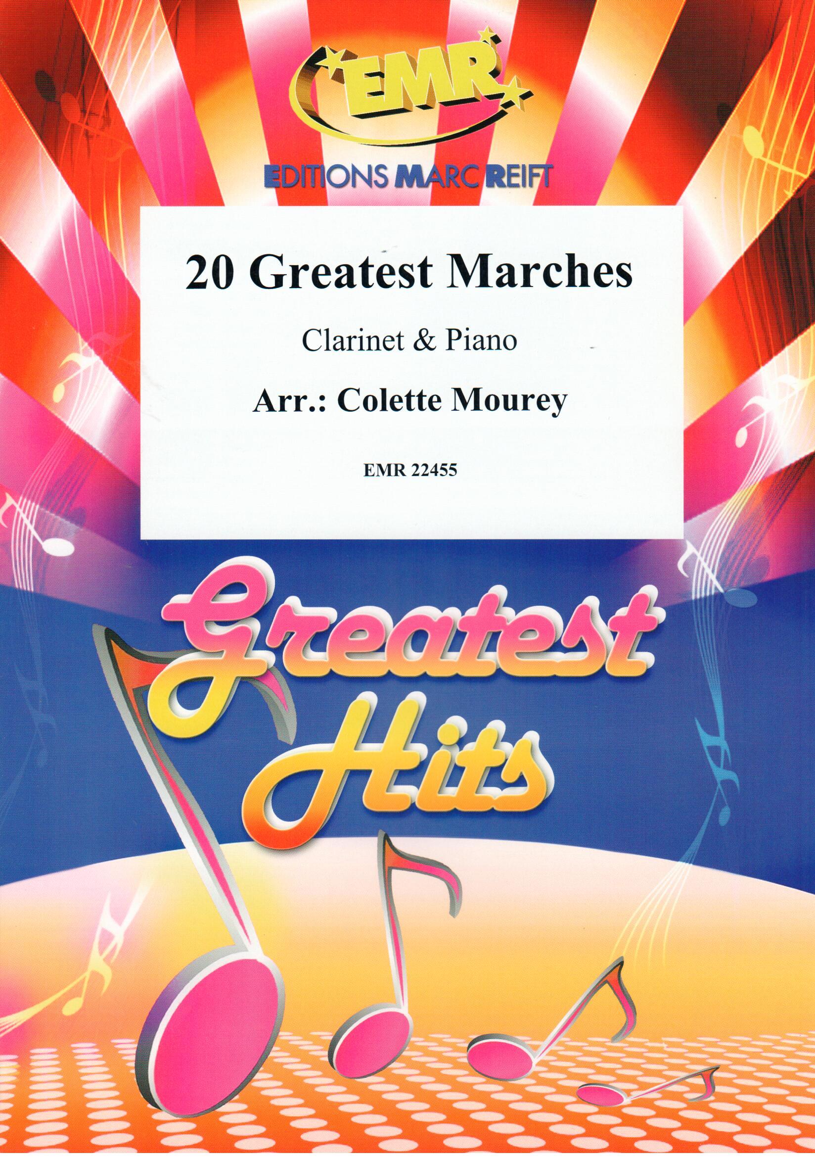 20 GREATEST MARCHES, EMR Clarinet