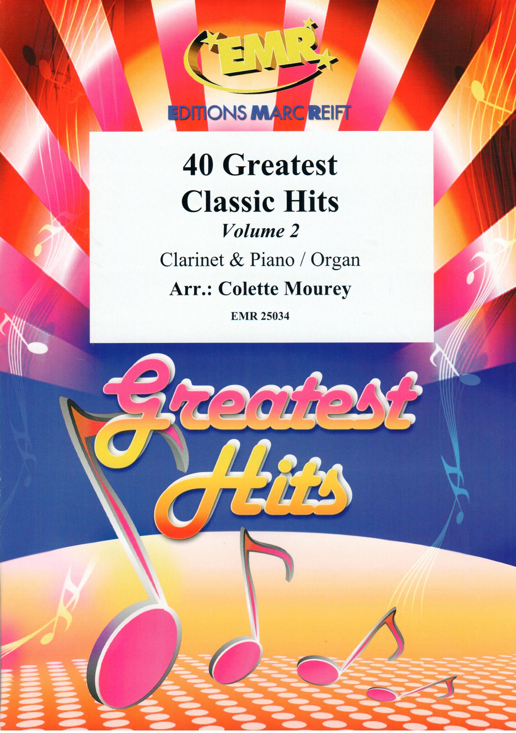 40 GREATEST CLASSIC HITS VOL. 2, EMR Clarinet