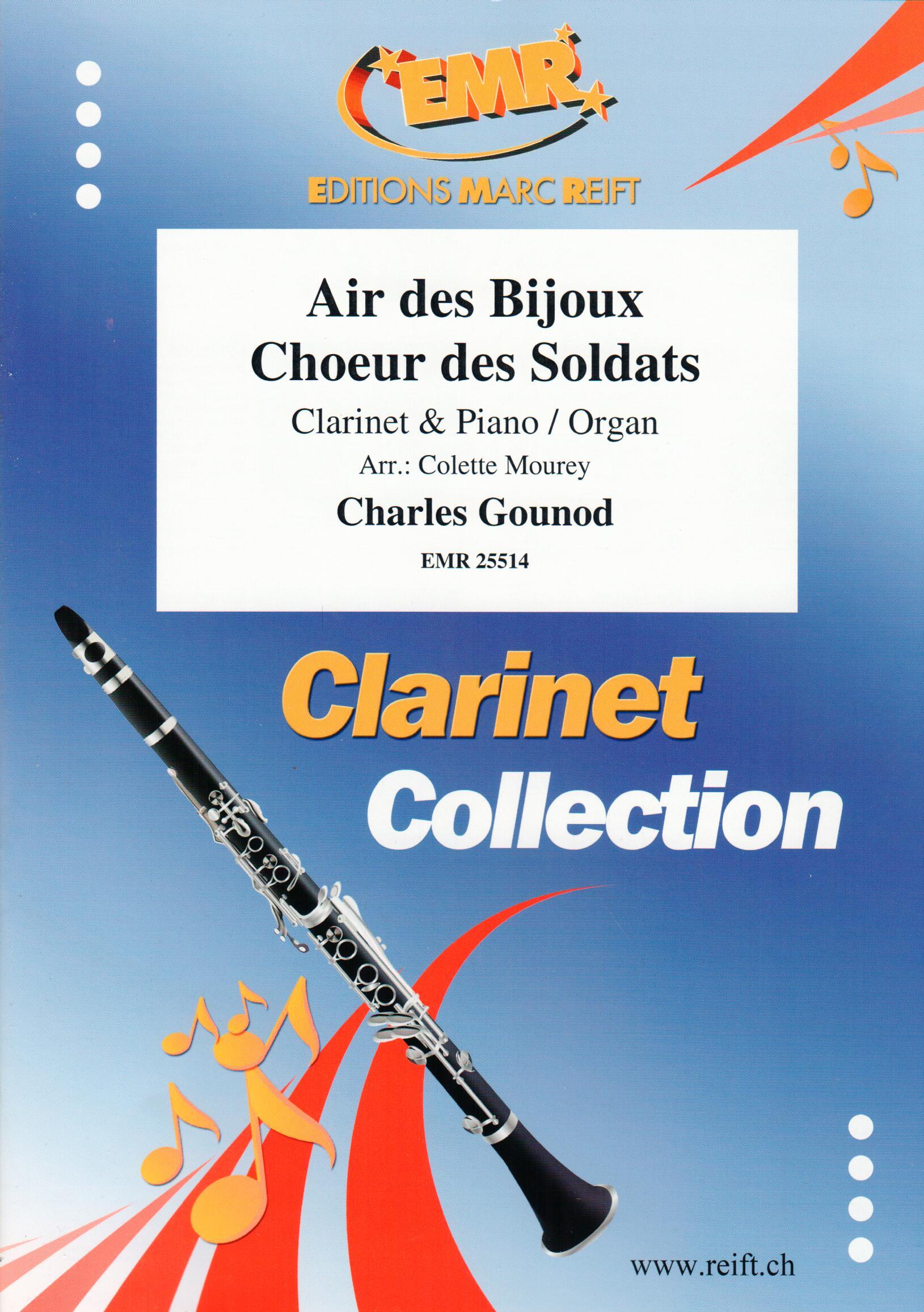 AIR DES BIJOUX / CHOEUR DES SOLDATS, EMR Clarinet