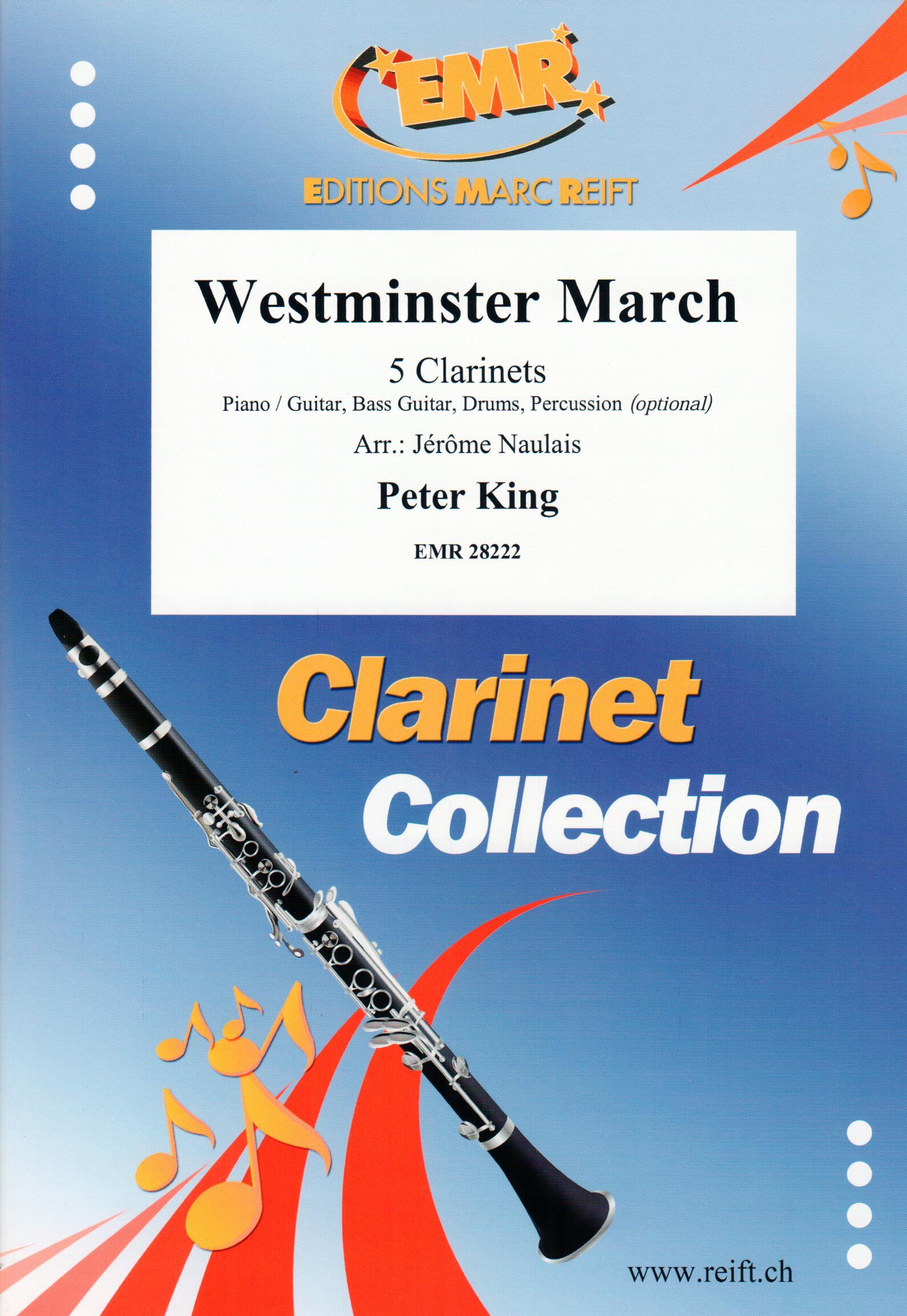 WESTMINSTER MARCH, EMR Clarinet