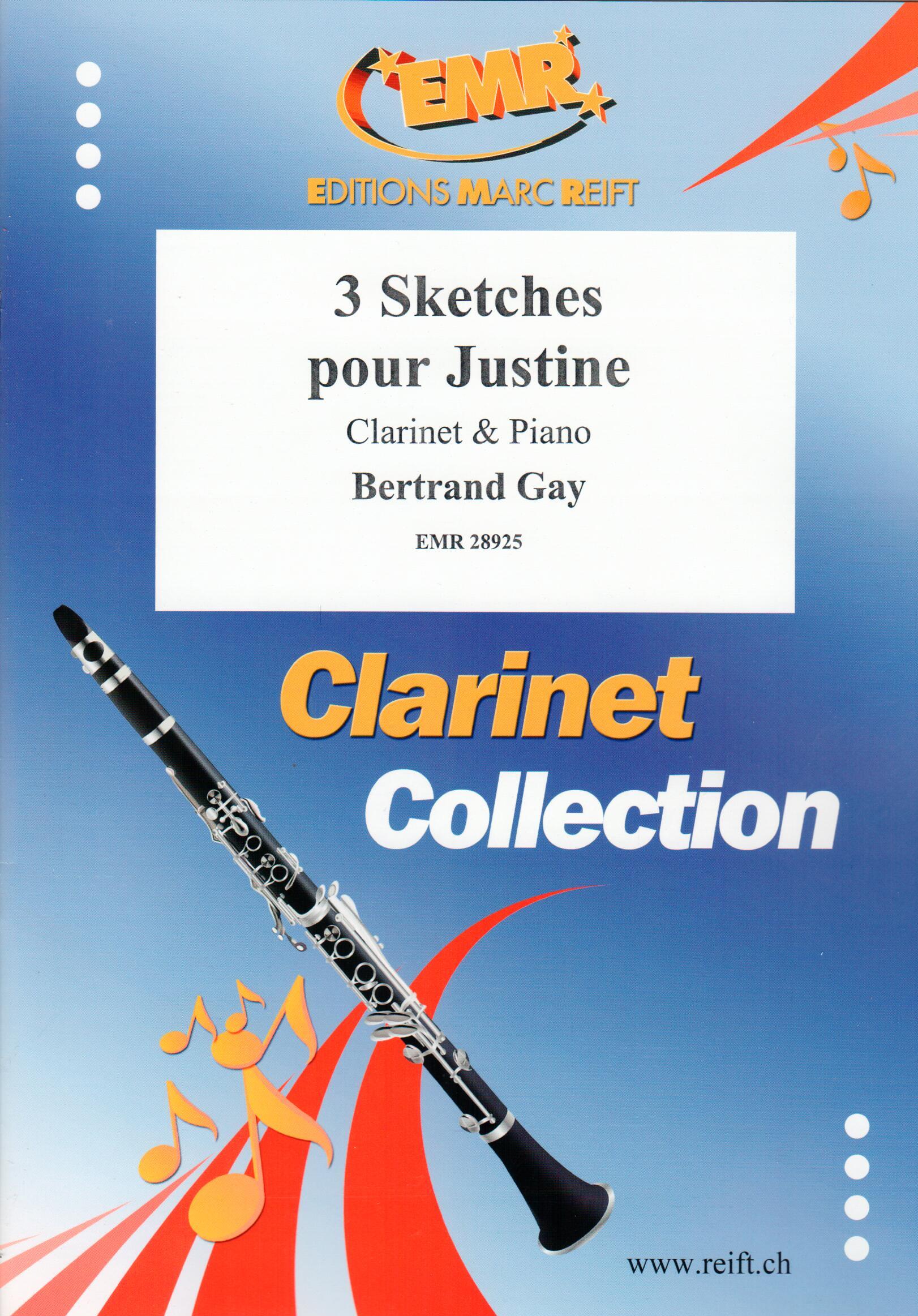 3 SKETCHES POUR JUSTINE