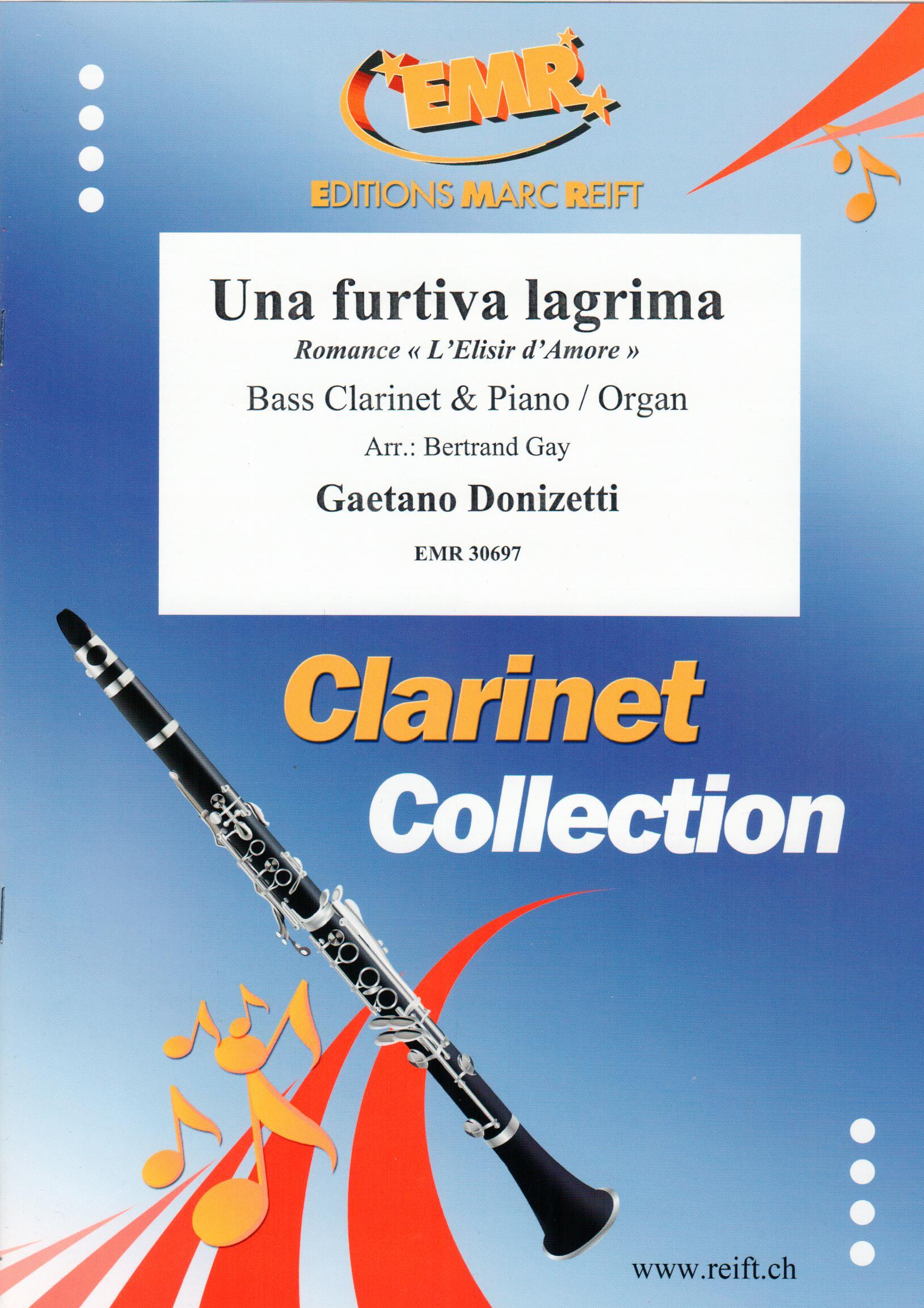 UNA FURTIVA LAGRIMA, EMR Clarinet