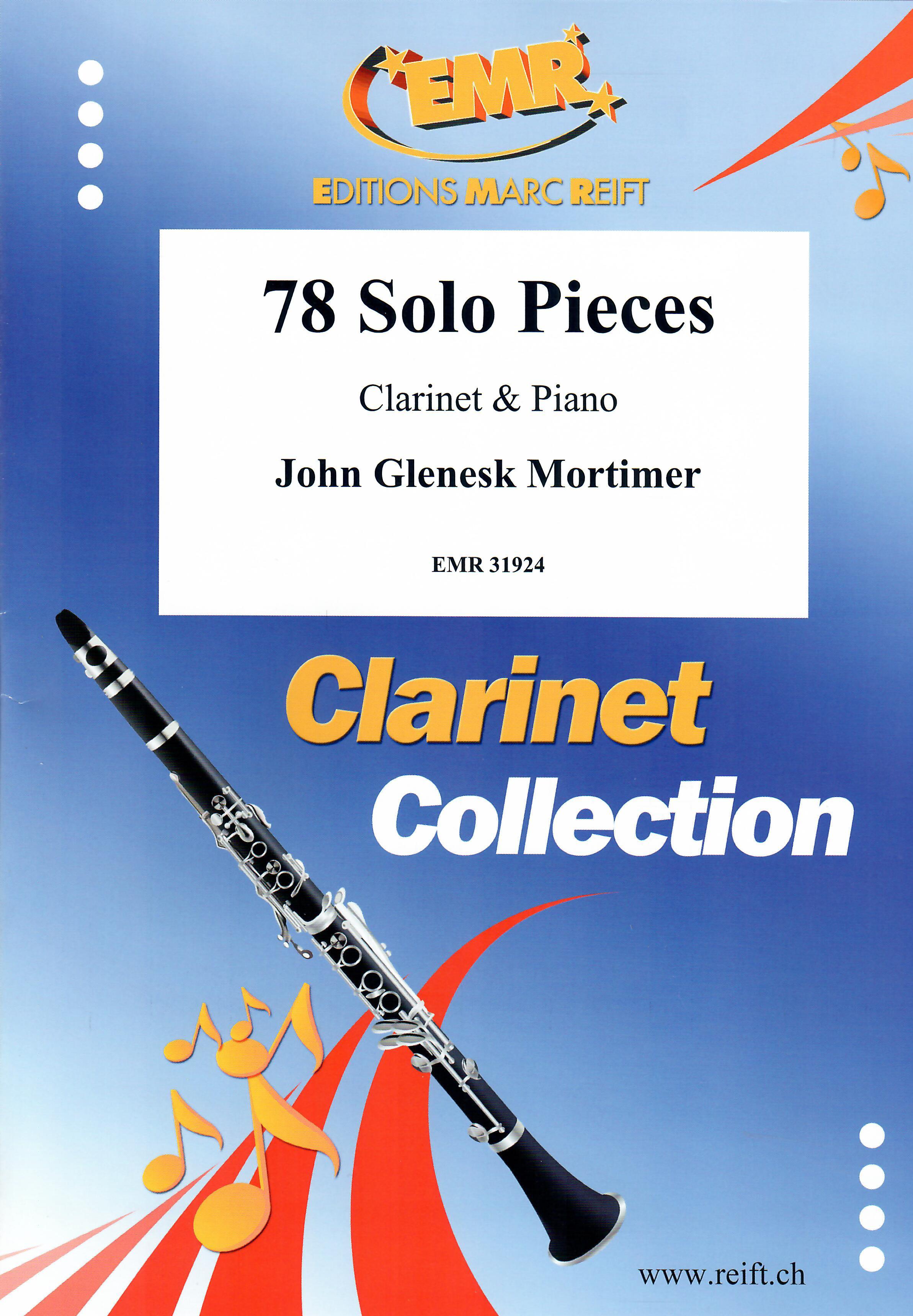 78 SOLO PIECES, EMR Clarinet