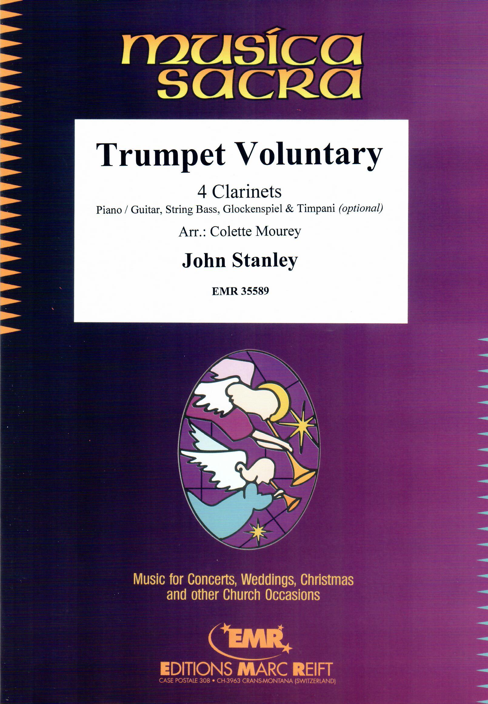 TRUMPET VOLUNTARY, EMR Clarinet