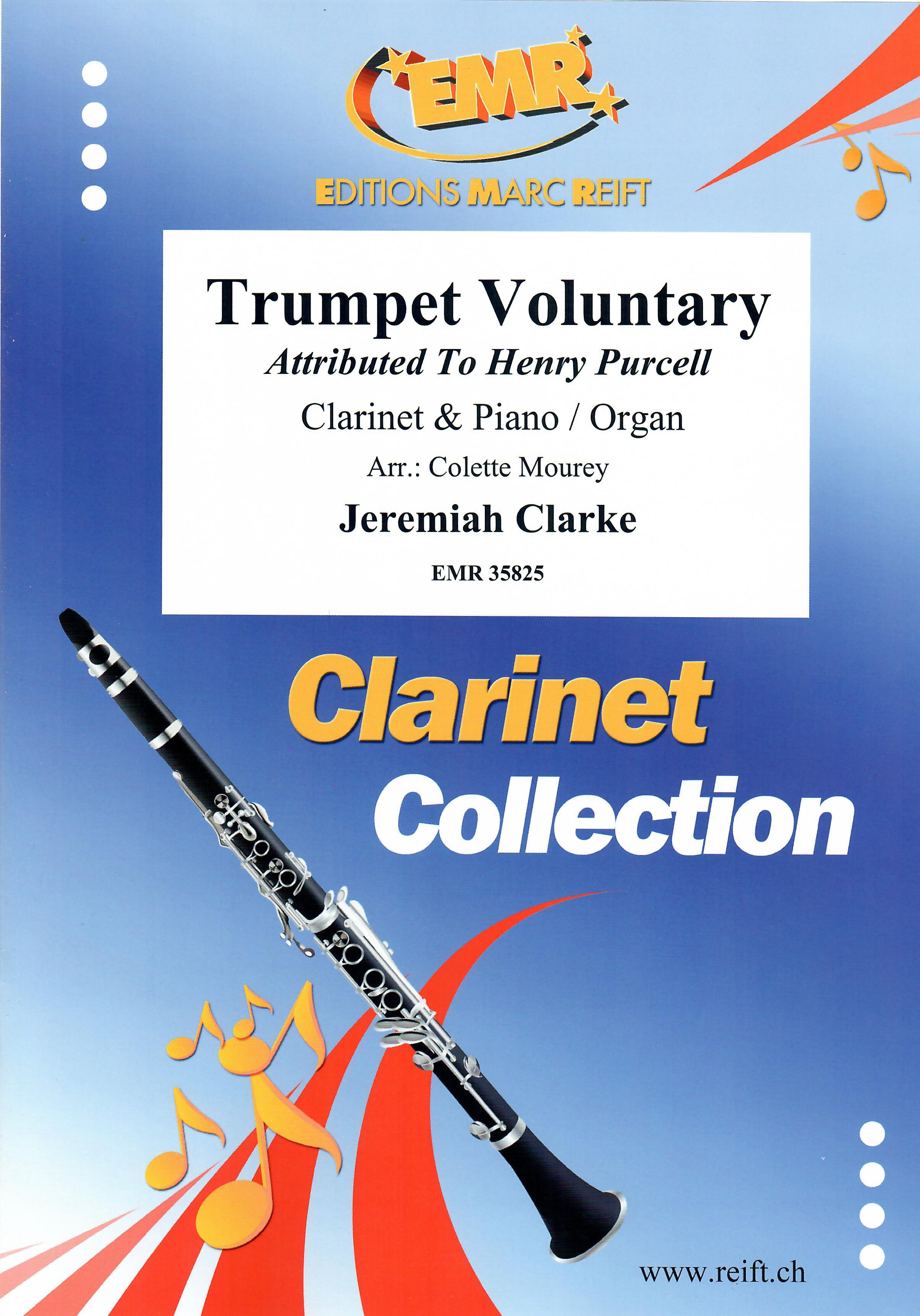 TRUMPET VOLUNTARY, EMR Clarinet