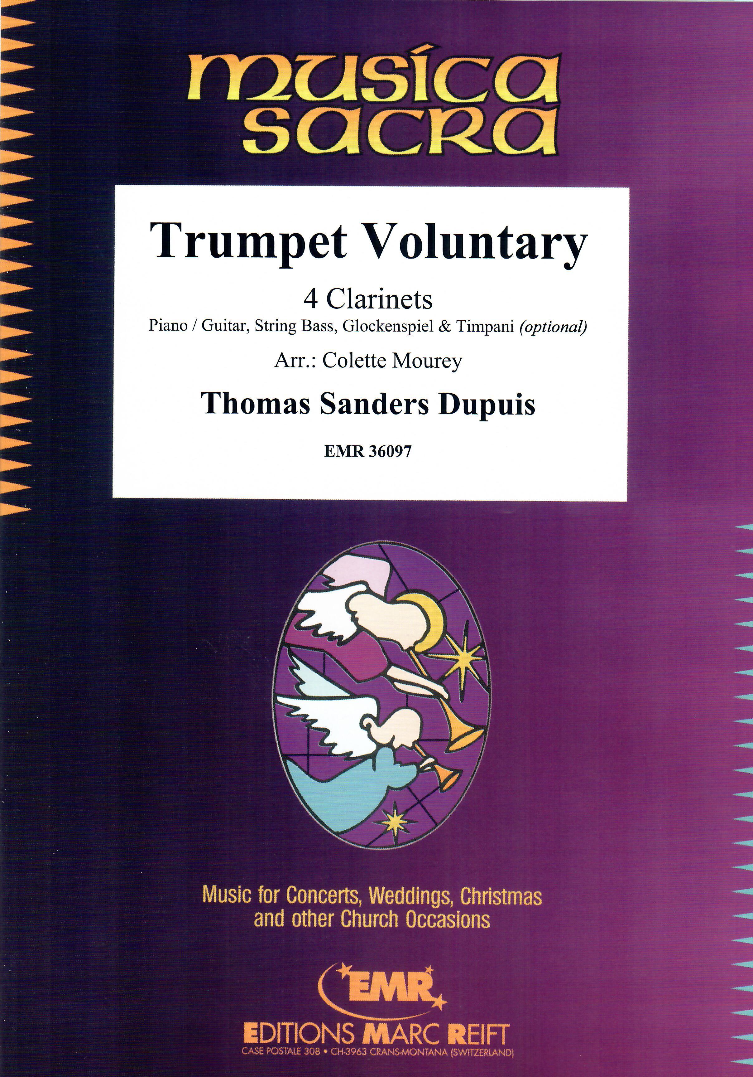 TRUMPET VOLUNTARY, EMR Clarinet