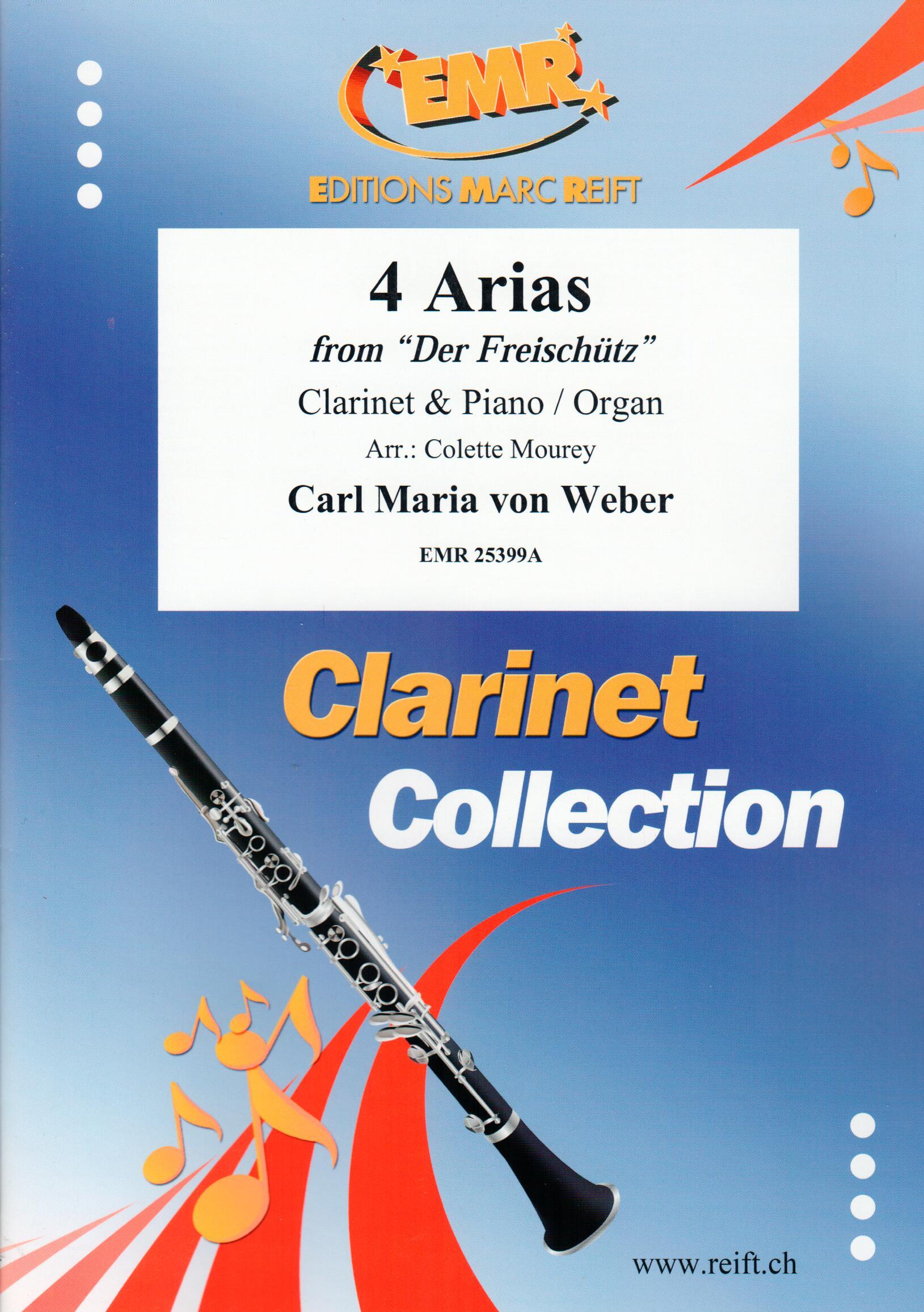 4 ARIAS, EMR Clarinet