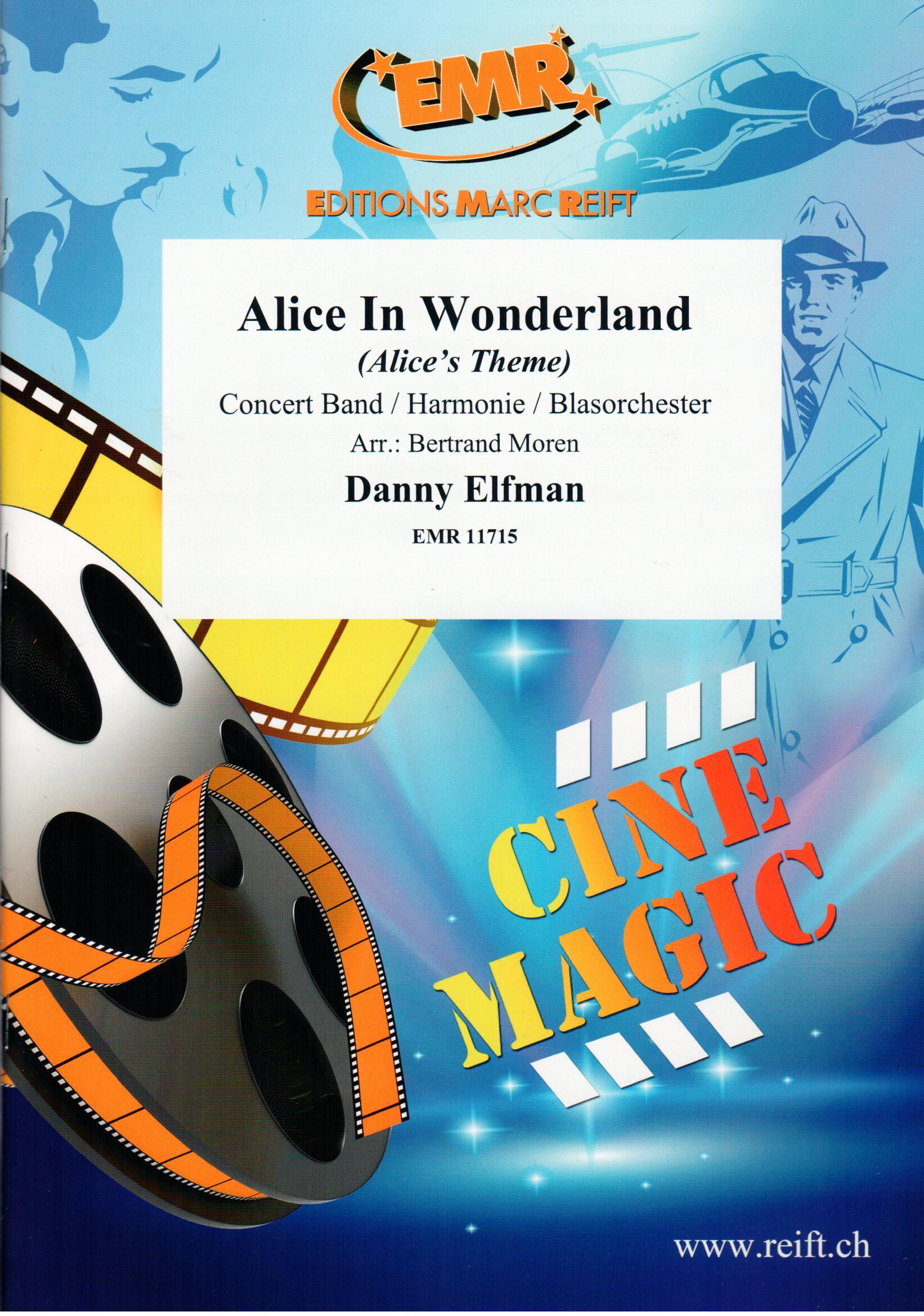 ALICE IN WONDERLAND, EMR Concert Band