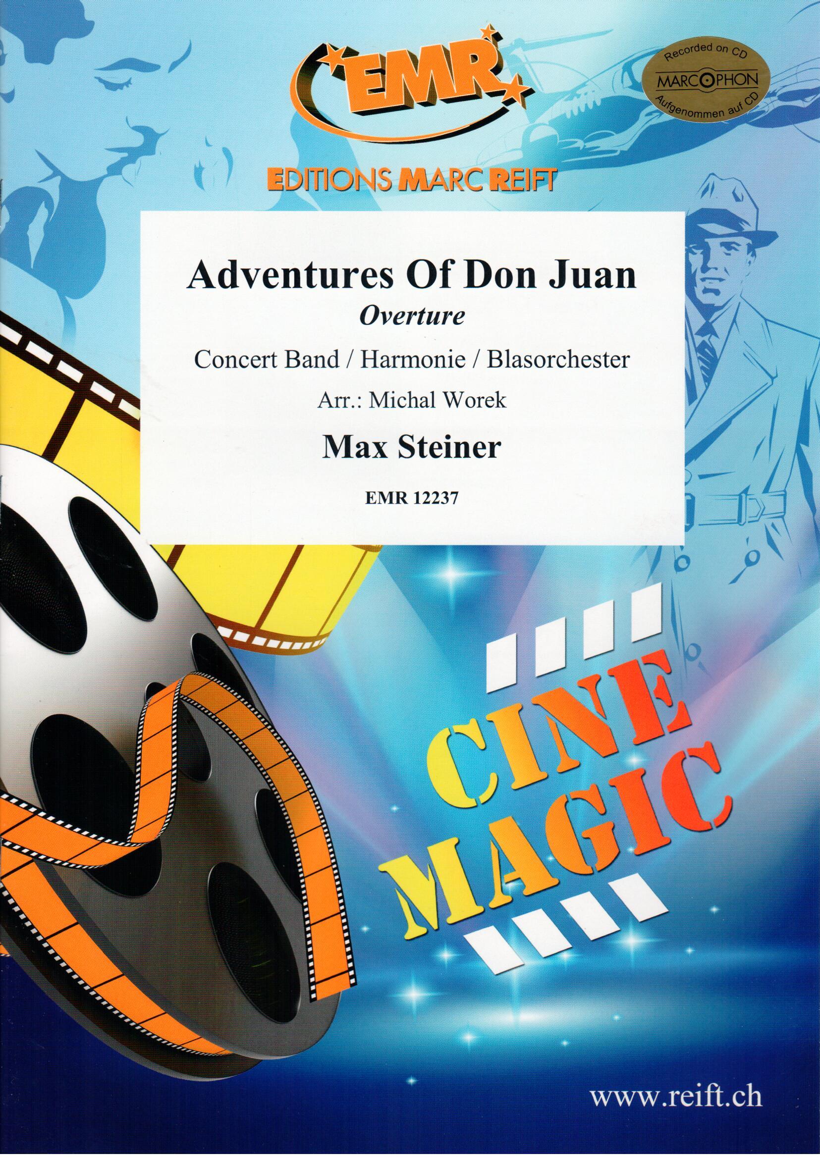 ADVENTURES OF DON JUAN, EMR Concert Band