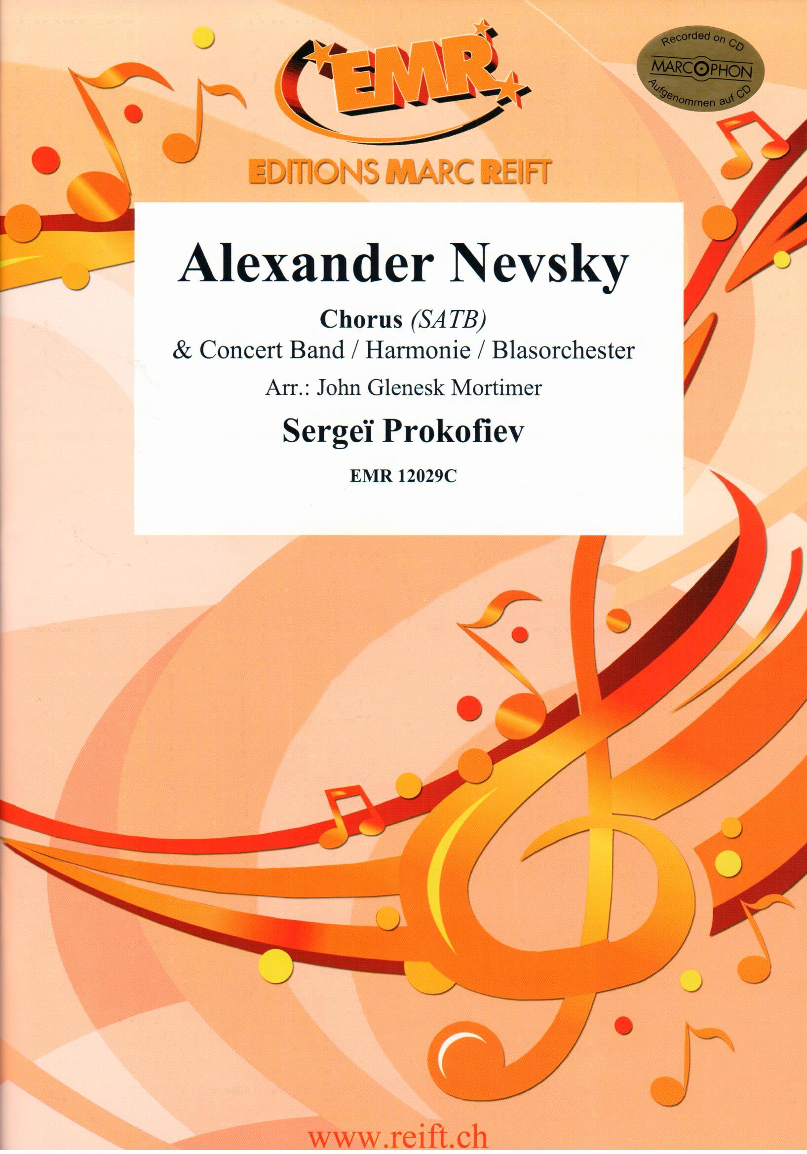 ALEXANDER NEVSKY, EMR Concert Band