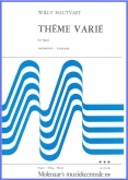 THEME VARIE - Parts & Score