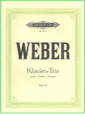 WEBER KLAVIER TRIO - Parts & Score