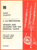 ADAGIO & ALLEGRO for the MUSICAL CLOCK - Parts & Score