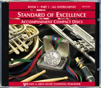 STANDARD of EXCELLENCE - Accomaniment CD Book 1 Part 1