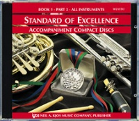 STANDARD of EXCELLENCE - Accompaniment CD Book 1 Part 2