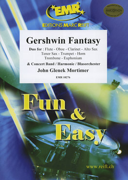 Gershwin Fantasy (2 Trombones Solo) - Parts & Score