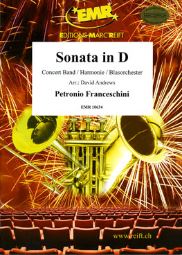 Sonata in D (2 Horns Solo ) - Parts & Score