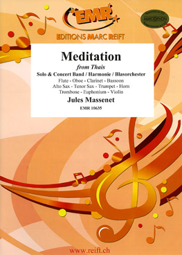 Meditation from Tha?s (Alto Sax Solo) - Parts & Score