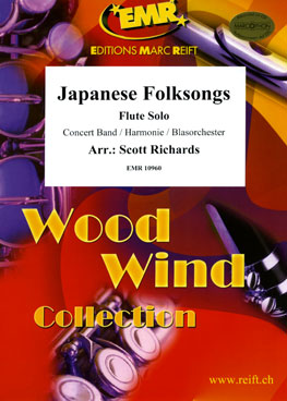 Japanese Folksongs (Flute Solo) - Parts & Score