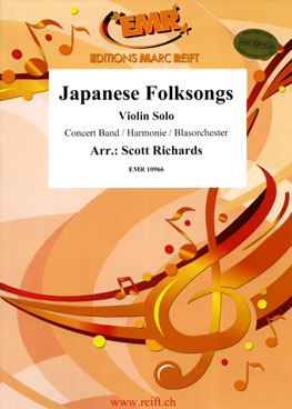 Japanese Folksongs (Violin Solo) - Parts & Score