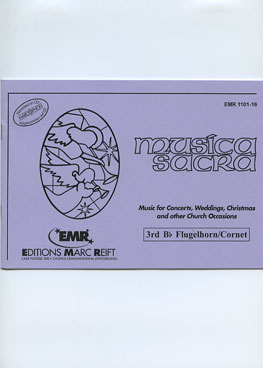 Musica Sacra (3rd Bb Flugelhorn/Cornet) - Parts & Score