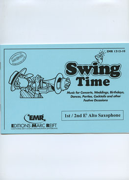 Swing Time (1st/2nd Eb Alto Sax) - Parts & Score