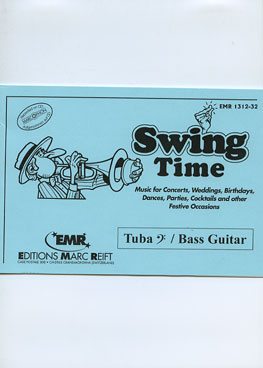 Swing Time (Tuba TC/Bass Guitar) - Parts & Score