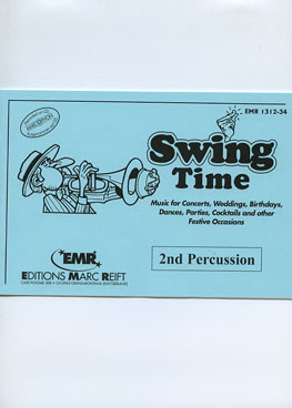 Swing Time (2nd Percussion) - Parts & Score